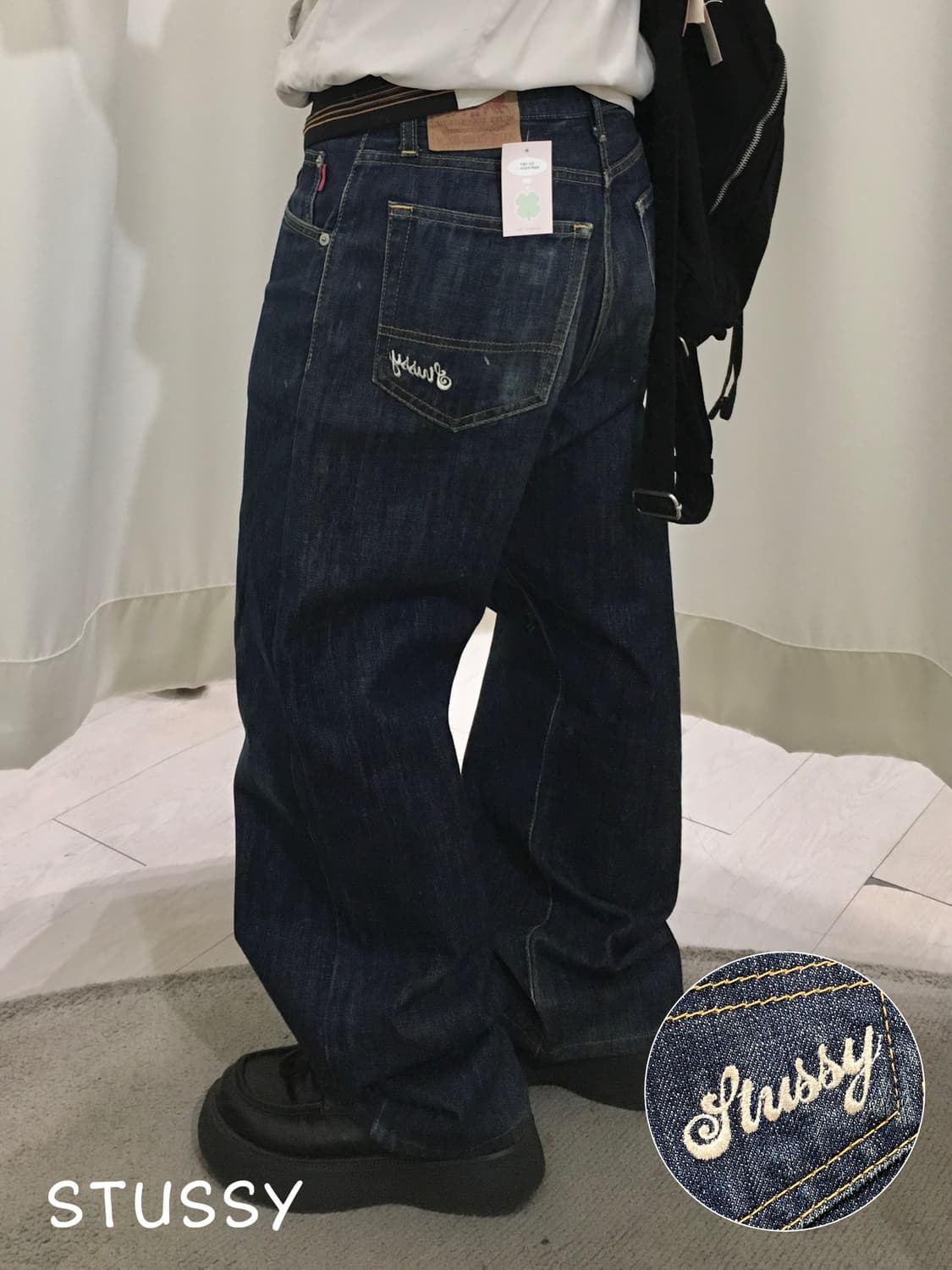 STUSSY rough&rugged 데님 팬츠 상품이미지1