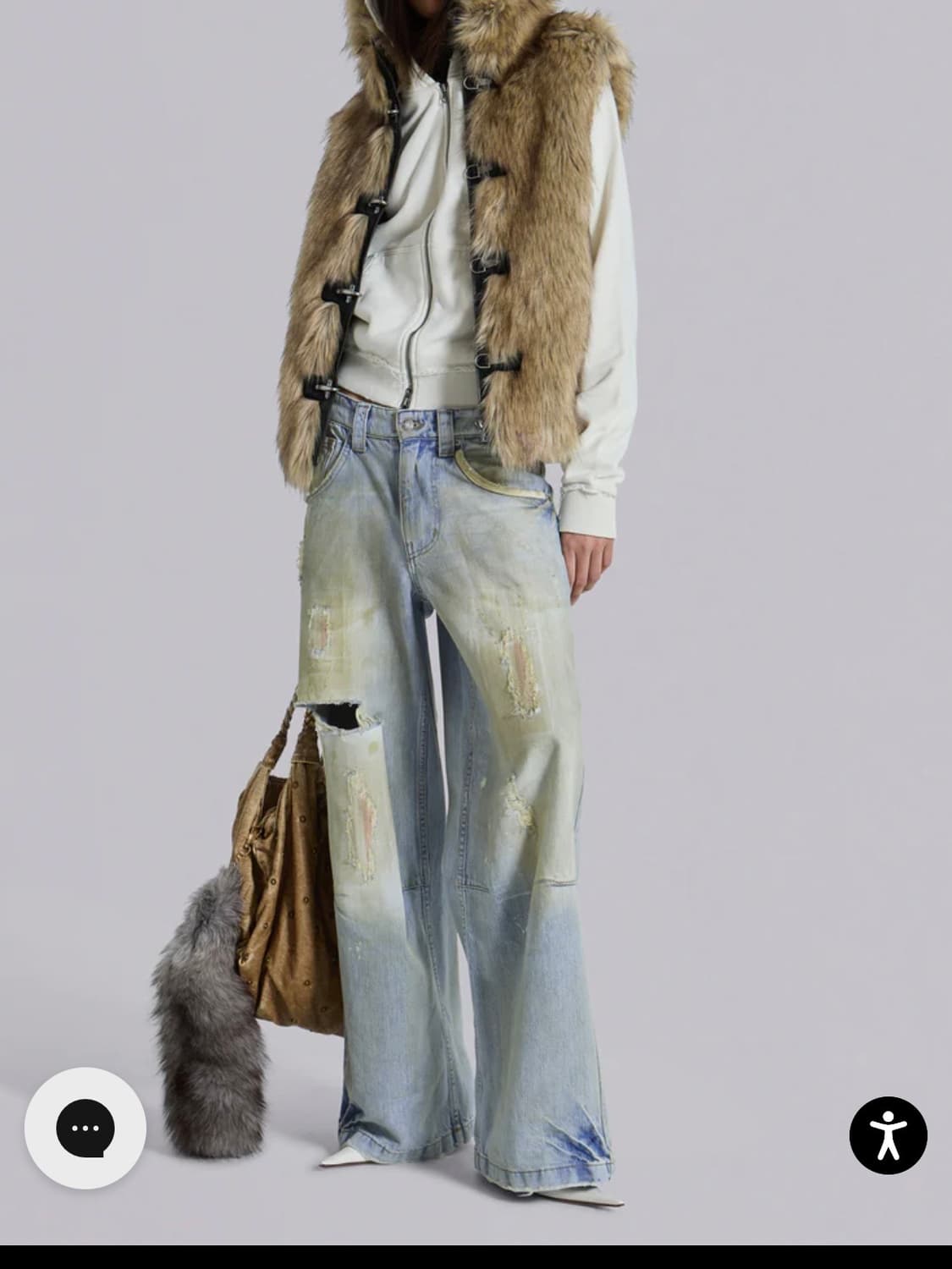 Jaded London 데님 상품이미지4