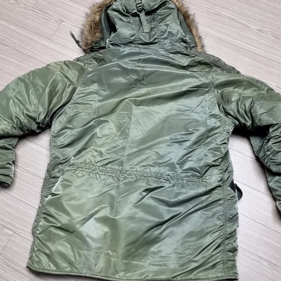 USA 알파인더스트리 N-3B 패딩 야상 점퍼(xl) 상품이미지8