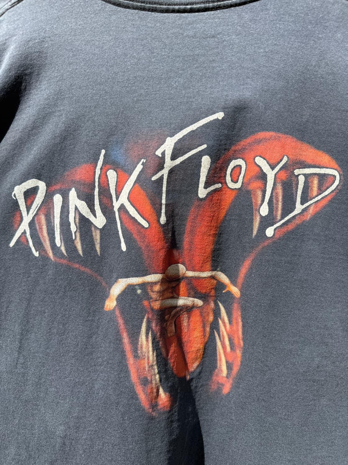 핑크 플로이드 1997s The Wall 빈티지 티셔츠 상품이미지4