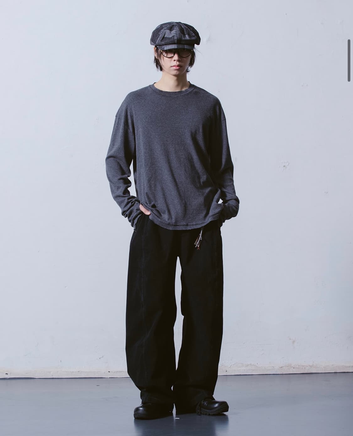 아르반 스트라이프 핑거홀 롱슬리브 상품이미지3