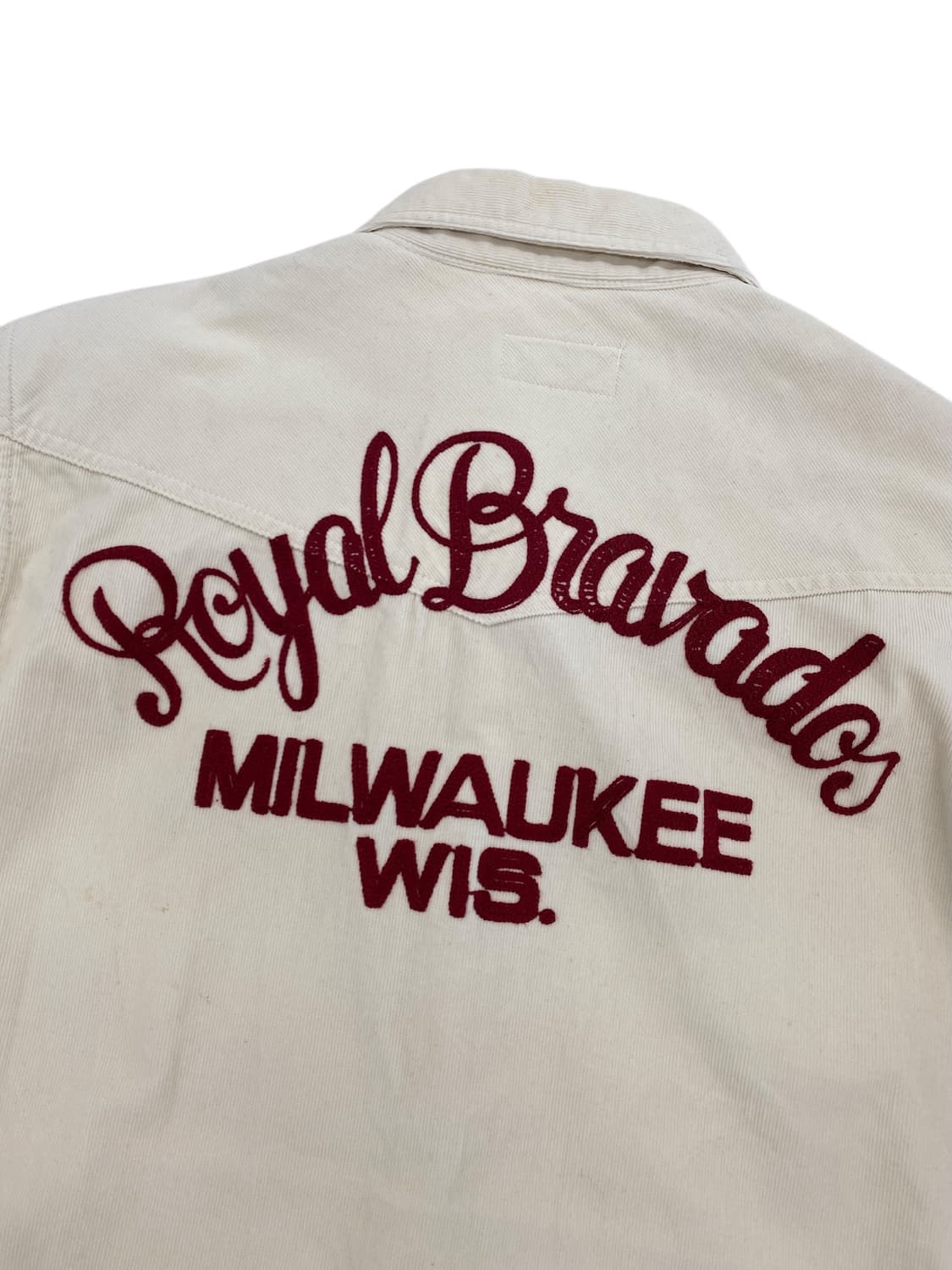 쿠시맨 체인 스티치 코듀로이 웨스턴 셔츠 상품이미지3