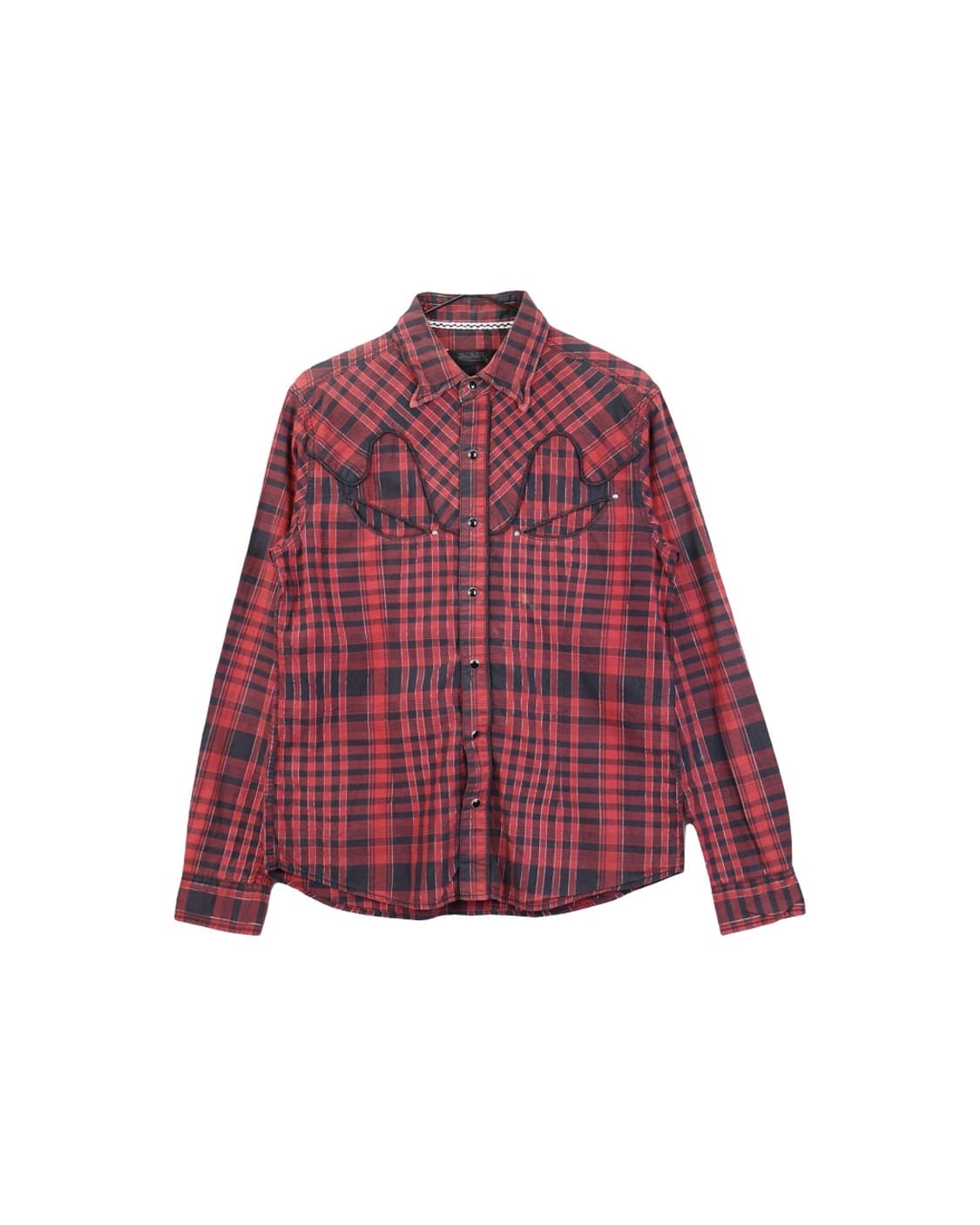 Von Dutch Skull Checked Shirts 상품이미지4