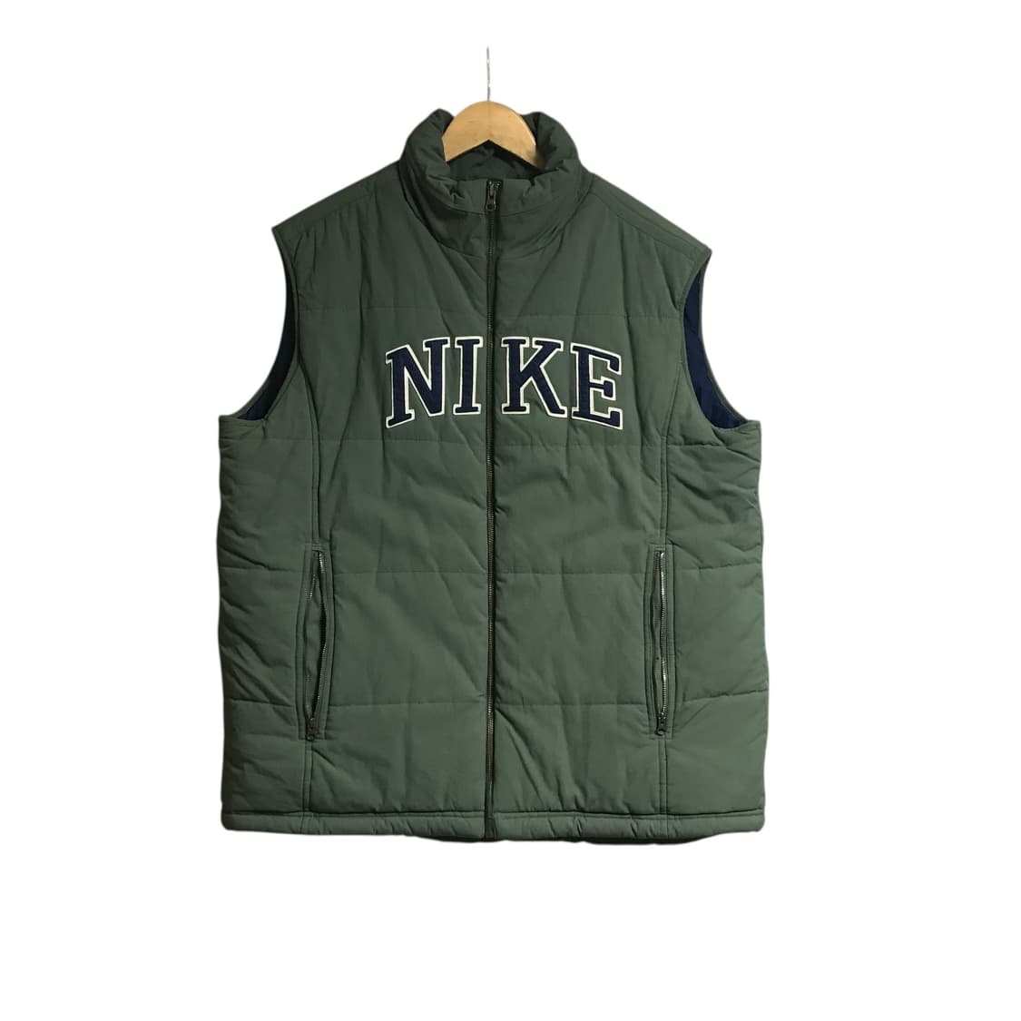 나이키 스펠로고 누빔 조끼패딩점퍼 상품이미지1