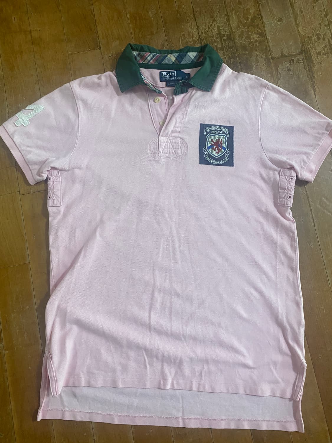 폴로 랄프로렌 클럽패치 럭비티 L (100) 상품이미지1