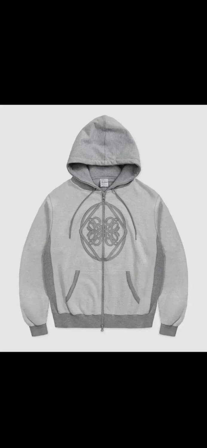 BADBLOOD LEATHER PATCH HOOD ZIP- 상품이미지1