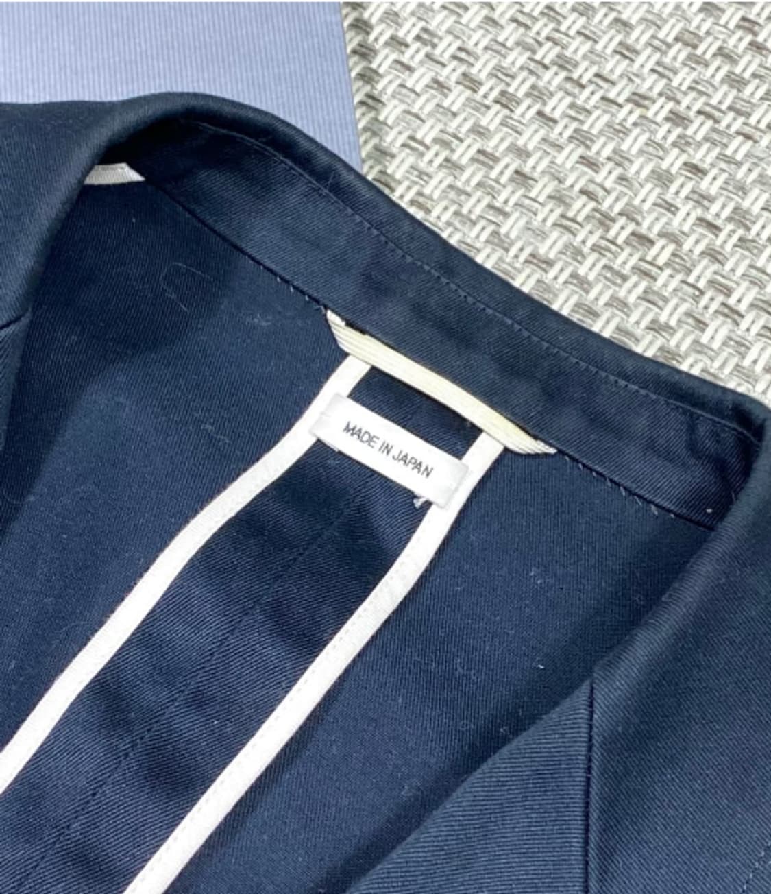  톰브라운 싱글 브레스티드 암밴드 금장 블레이저 M 네이비 상품이미지2