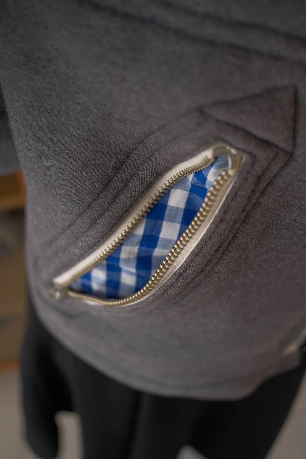 Patched sweat jacket 상품이미지3