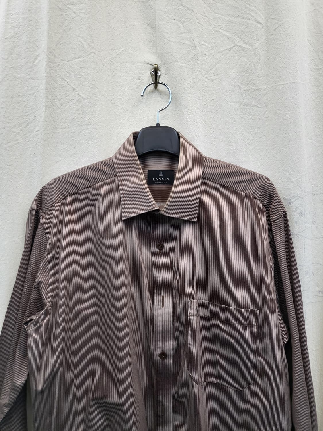 LANVIN 란스미어 스트라이프 남방 셔츠 상품이미지3