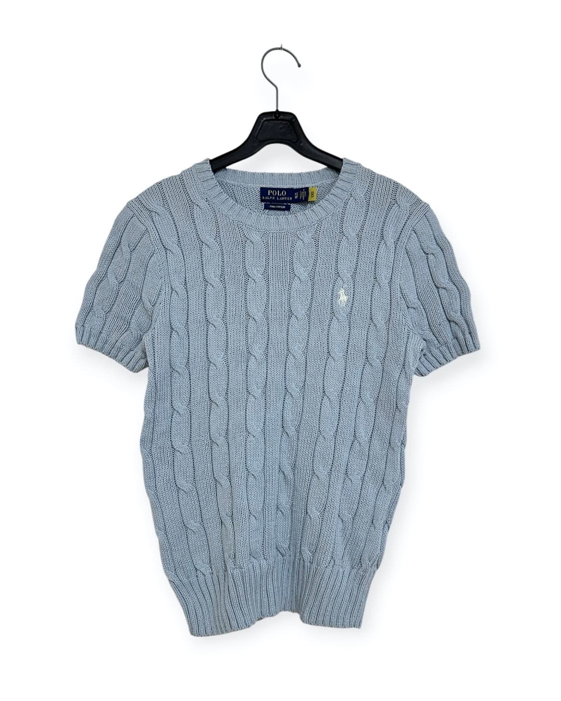 폴로 랄프로렌 케이블 반팔 니트 상품이미지1