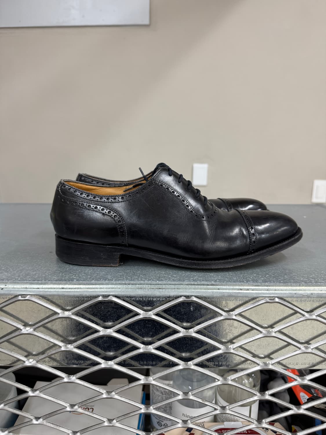 존롭 윙팁 더비 블랙 7.5 상품이미지4