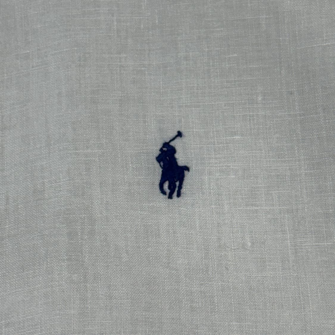 L) 폴로 랄프로렌 클래식핏 화이트 린넨 셔츠 T93 상품이미지4