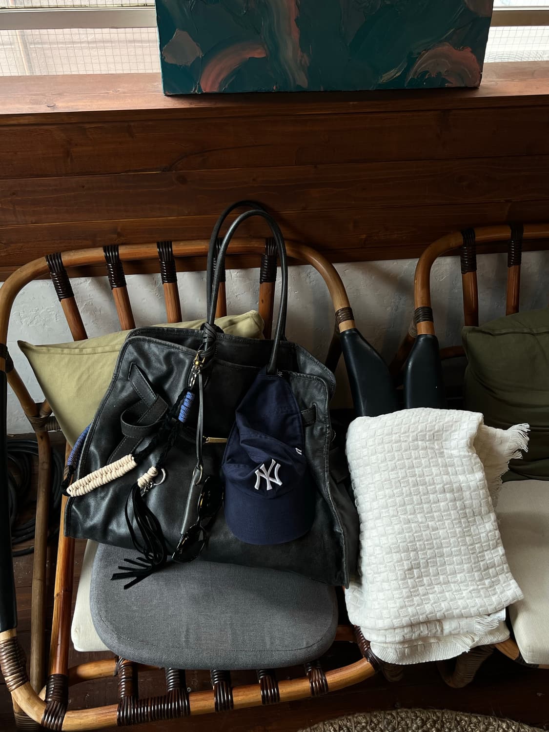 브라운야드 레더 버클 백 초판 상품이미지5