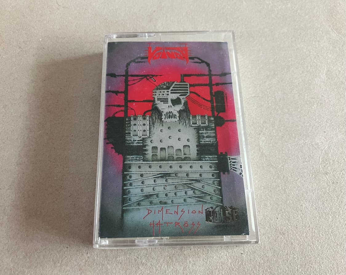 80년대 보이보드 Voivod 4집 스래쉬 메탈 카세트테이프 상품이미지1