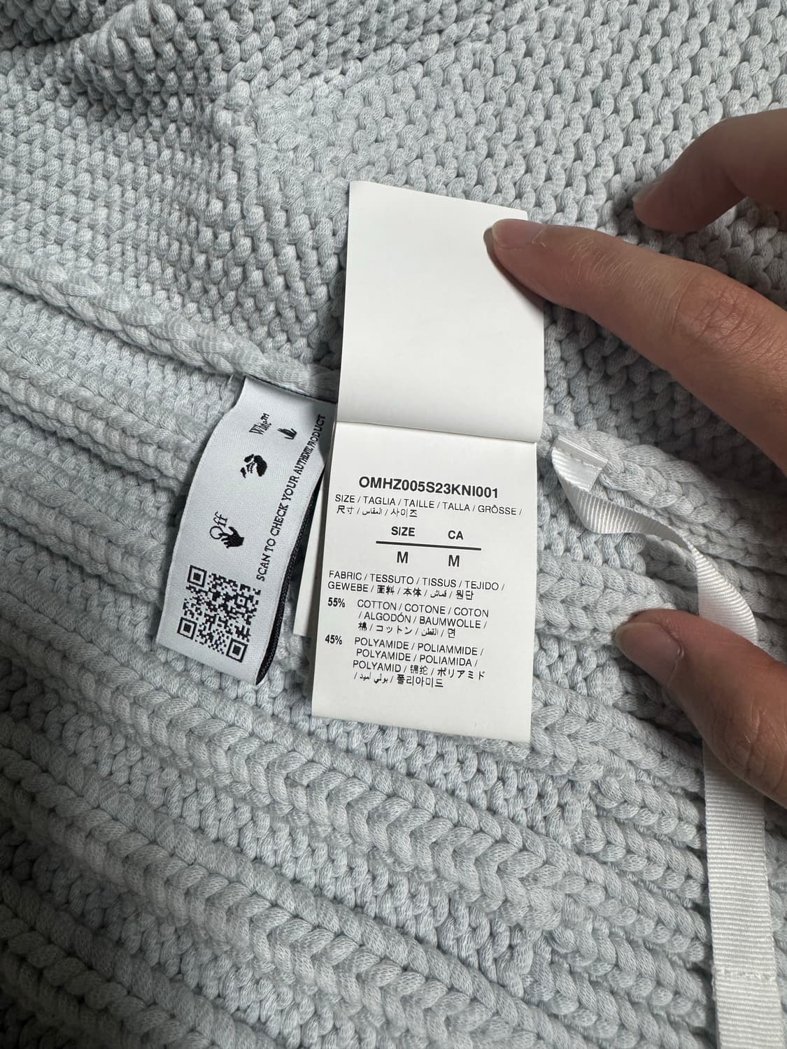 OFF-WHITE 3D multi pocket knit vest 상품이미지7