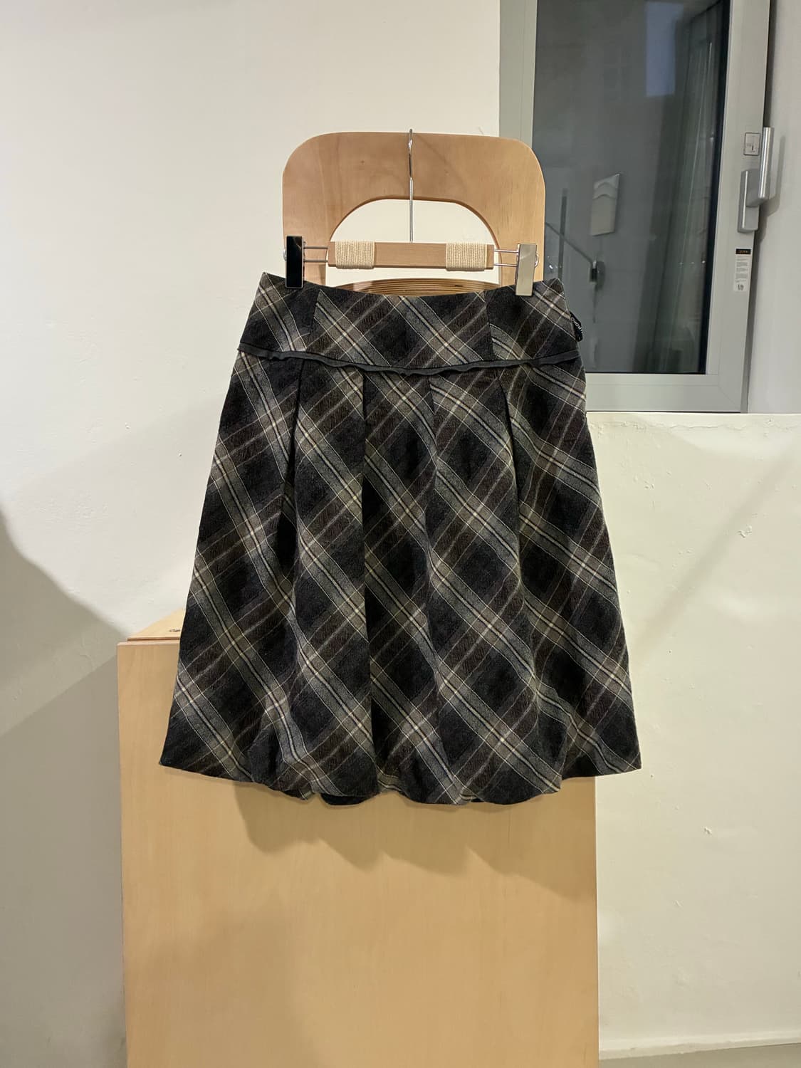 히로코 코시노 체크 벌룬 스커트 상품이미지4