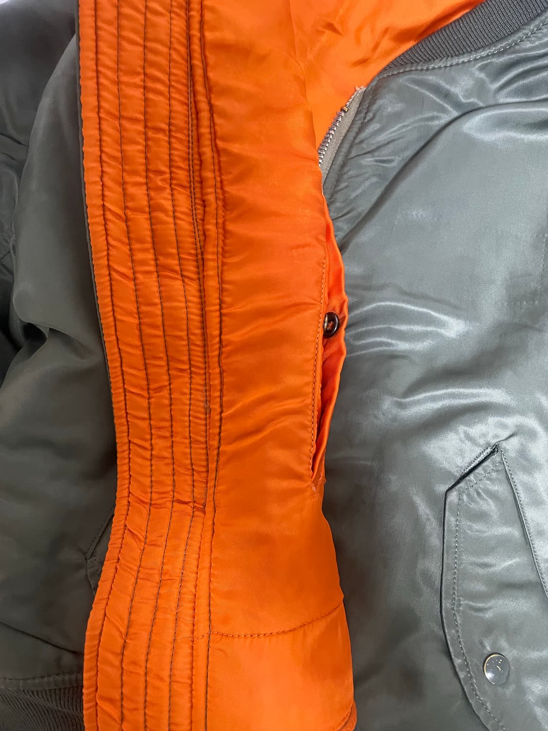 [L] 빈티지 70s 오리지널 USAF ma-1 마원 E타입 상품이미지4