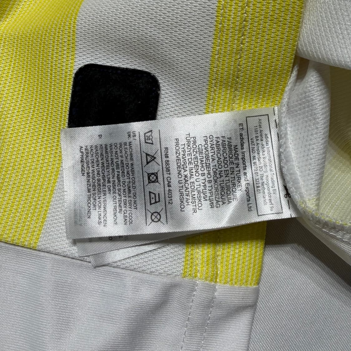 페네르바체 아디다스 유니폼 트레이닝 탑 M 반팔 상품이미지4