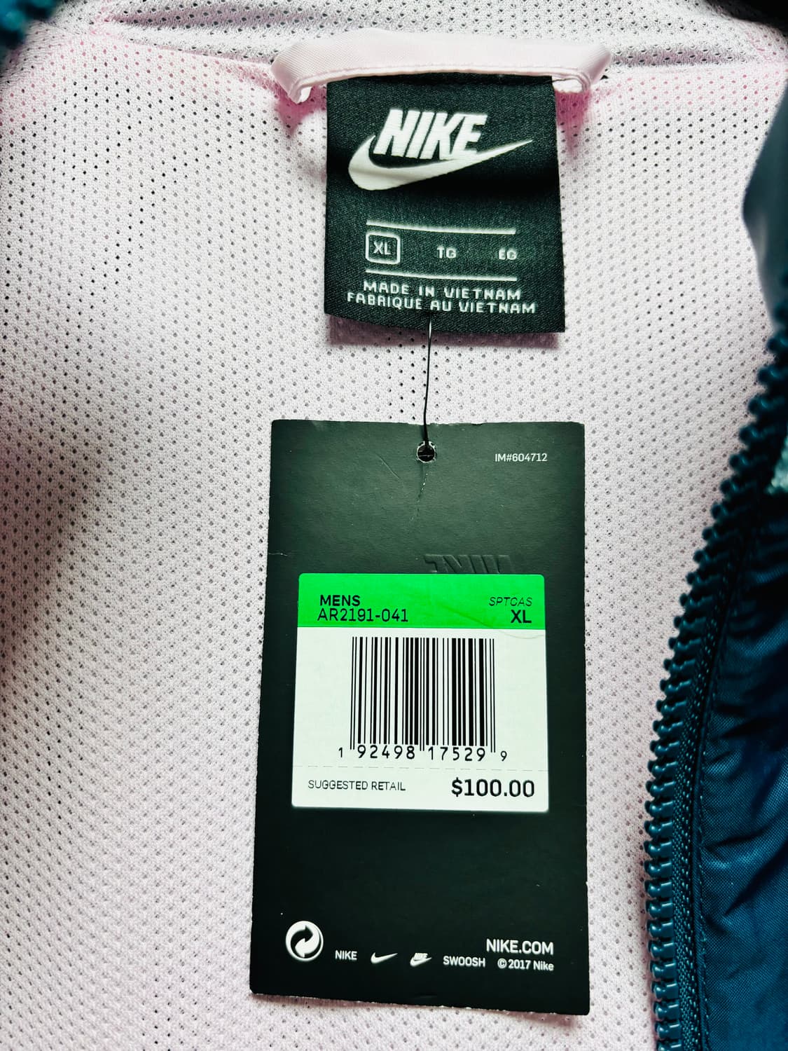 나이키 윈드러너 바람막이 사이즈 XL 새상품 판매 상품이미지5