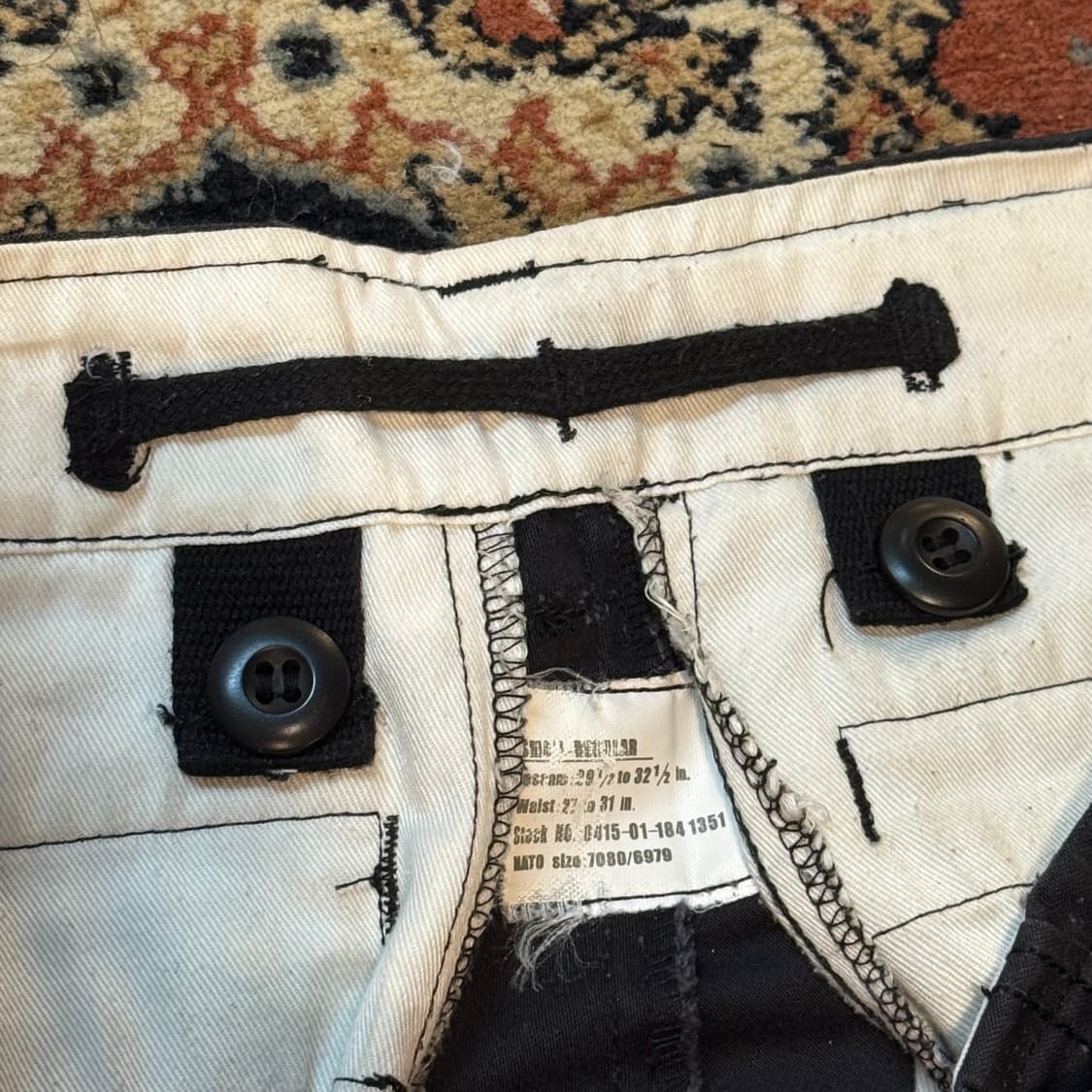 미군 m65 카고팬츠 네이비 (31) 상품이미지8