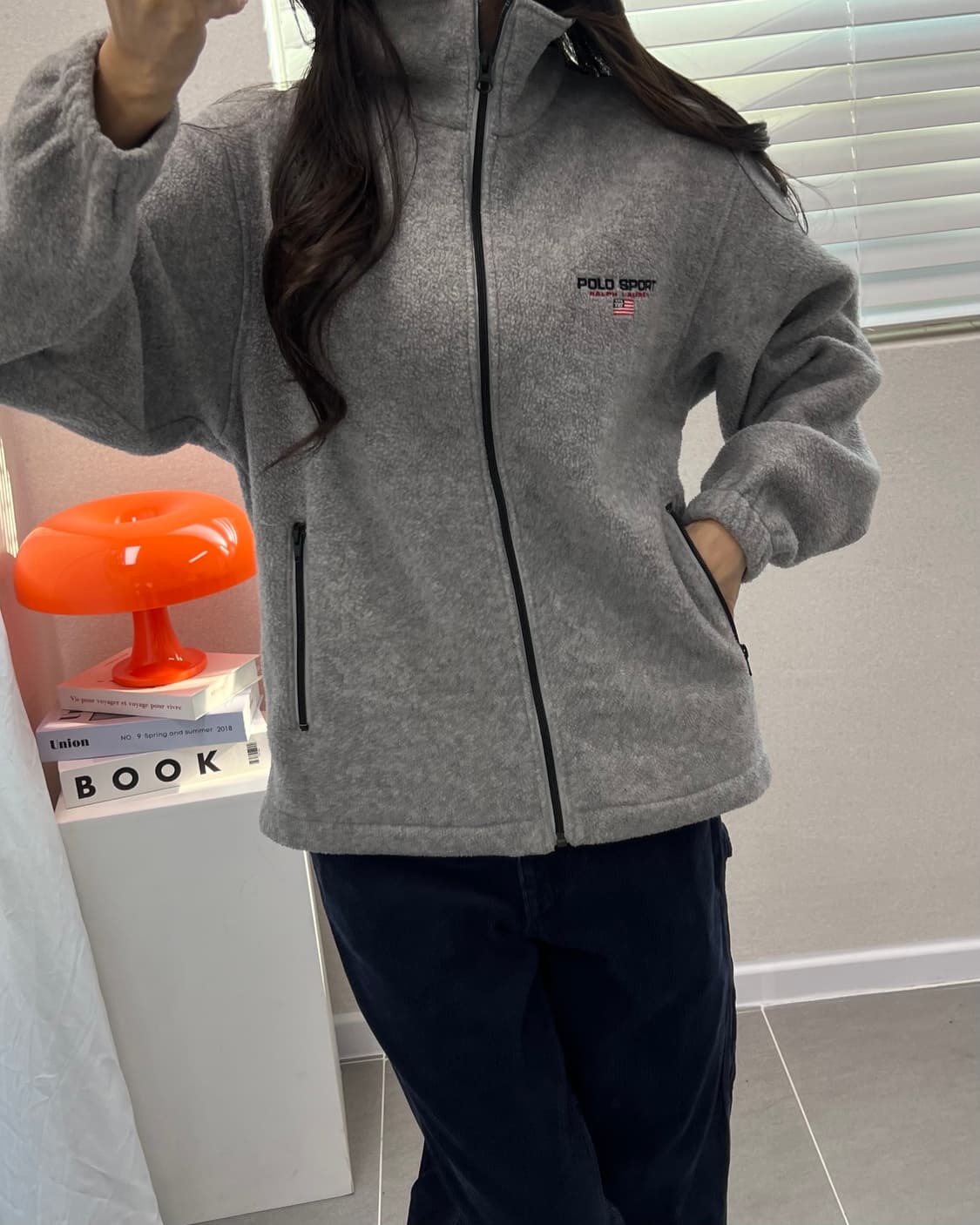 (WOMEN)폴로 스포츠 후리스자켓-M1528 상품이미지1