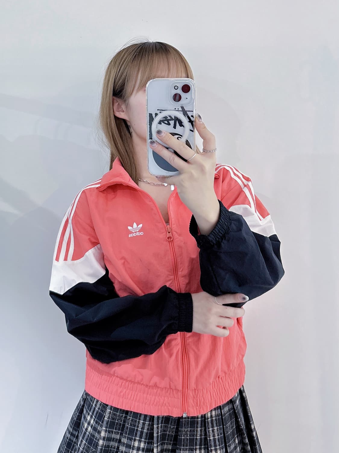 아디다스 삼선 빅로고 바람막이 상품이미지2