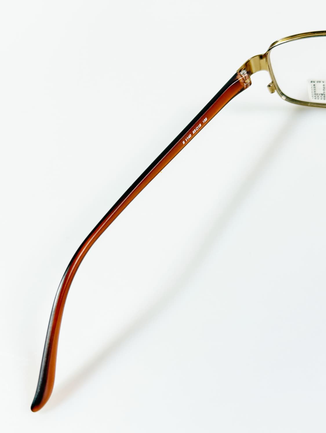 EPILOGUE 골드 슬림 스퀘어 메탈 빈티지 안경 상품이미지7