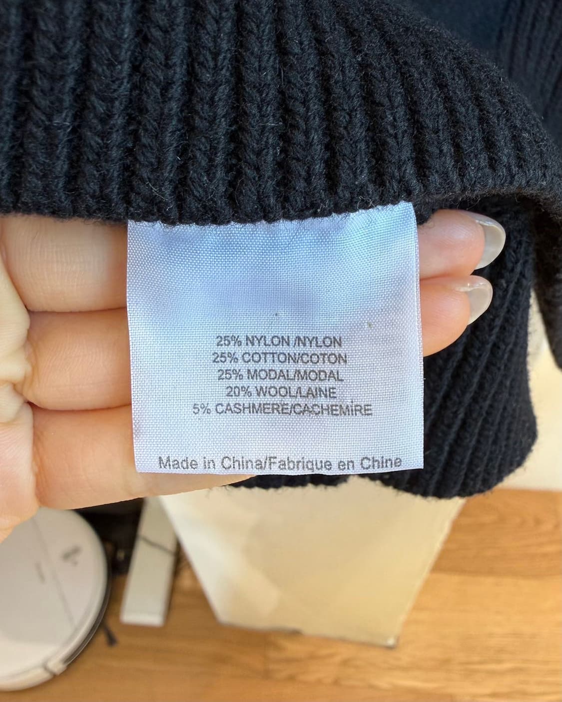 토리버치 블랙 에타 라인스톤 니트  상품이미지9