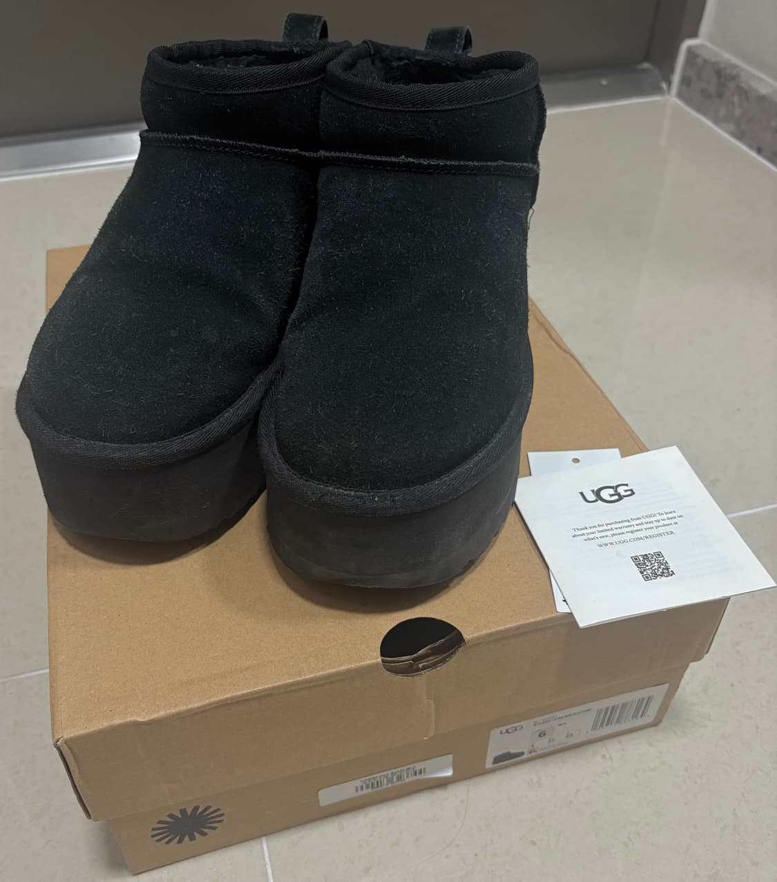 UGG CLASSIC ULTRA MINI PLATFORM 상품이미지4