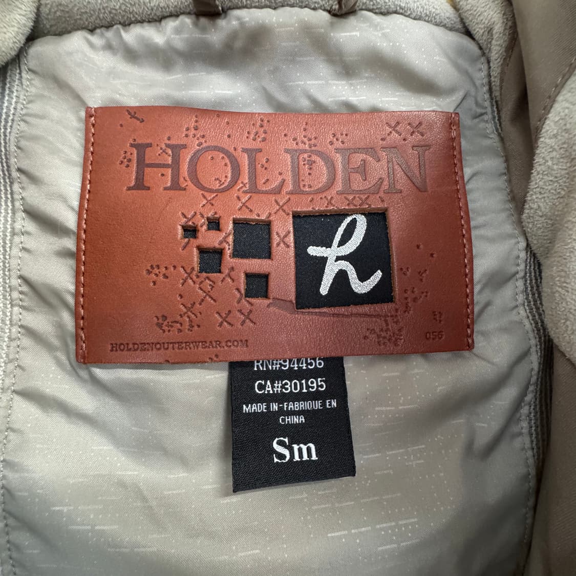 HOLDEN 스노우보드&아웃도어 브라운색 후드 자켓 상품이미지7