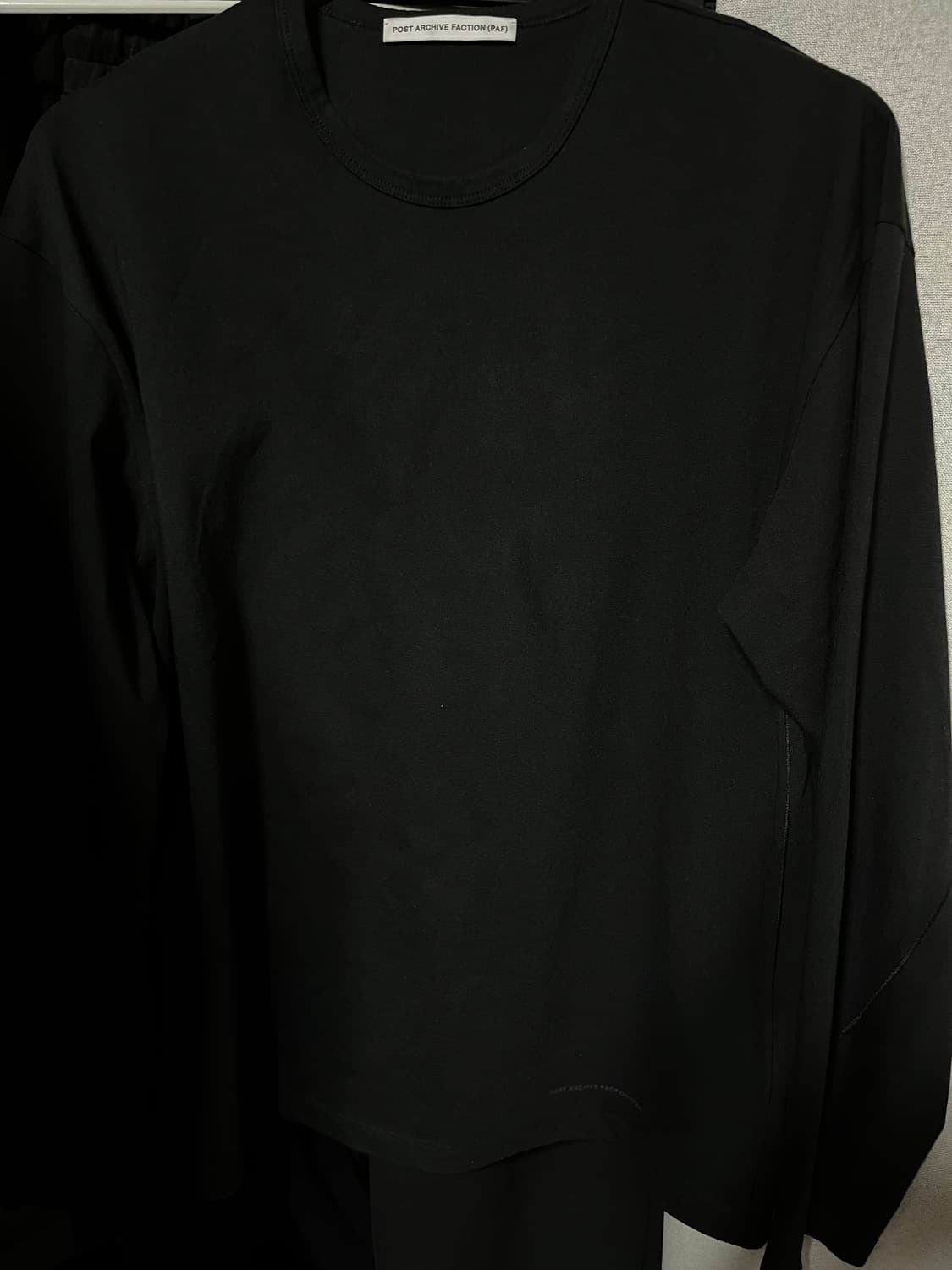 (S) paf 파프 아카이브 롱슬리브 블랙 상품이미지3