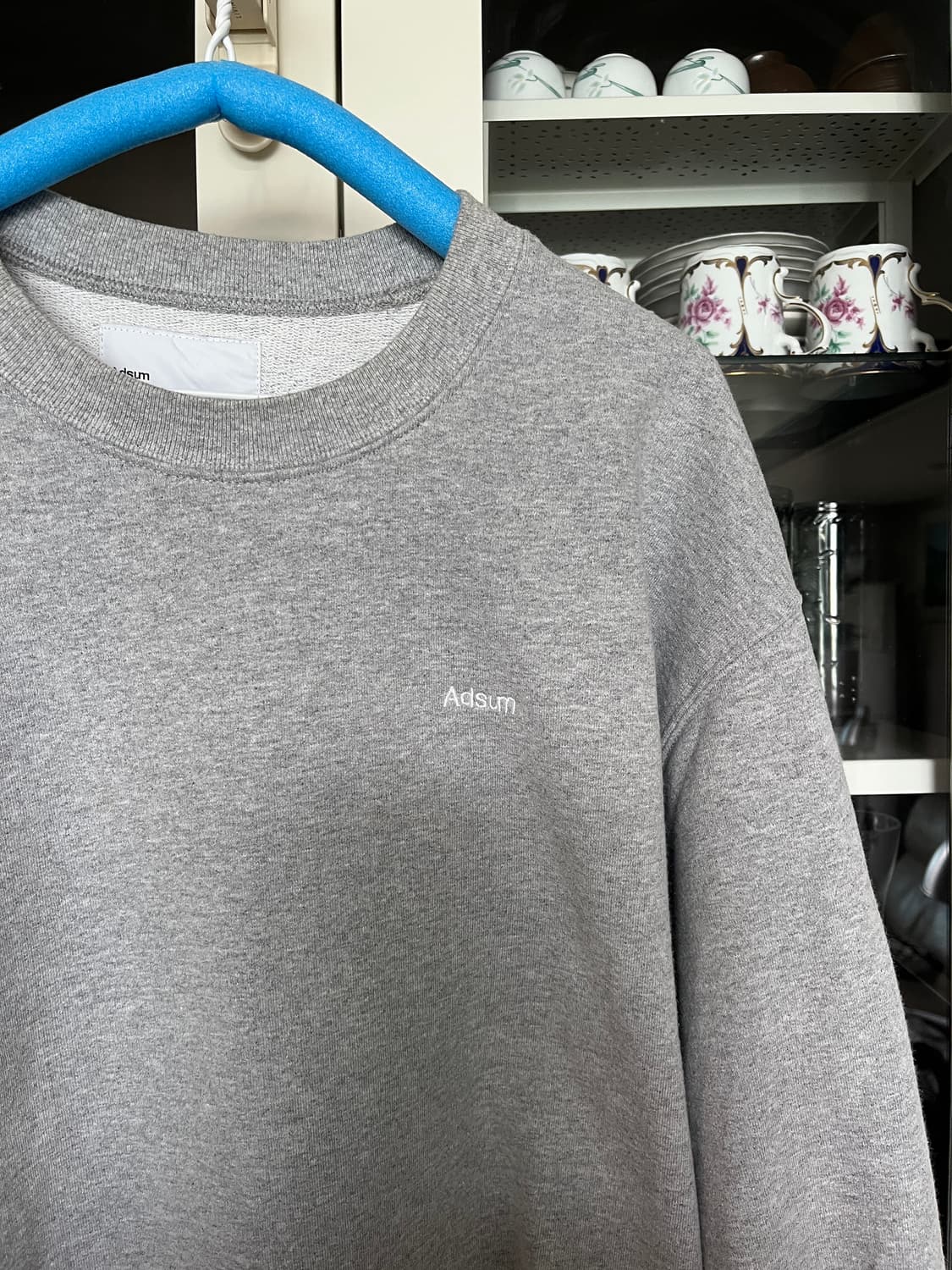 애드섬 Adsum 맨투맨 그레이 m 사이즈 상품이미지4