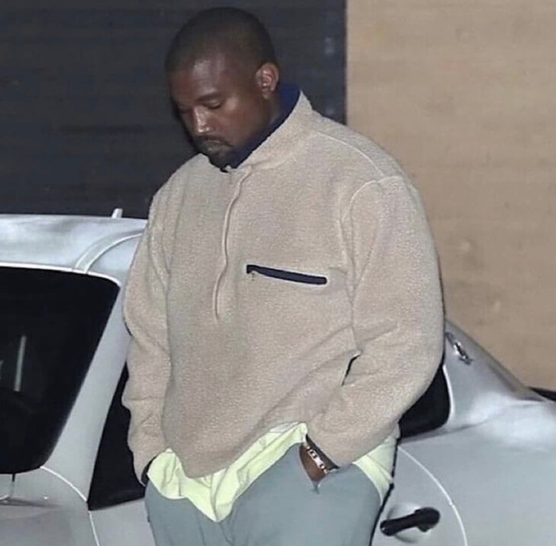 90s 칸예 L.L.bean 반집업 플리스 실측 105  상품이미지4