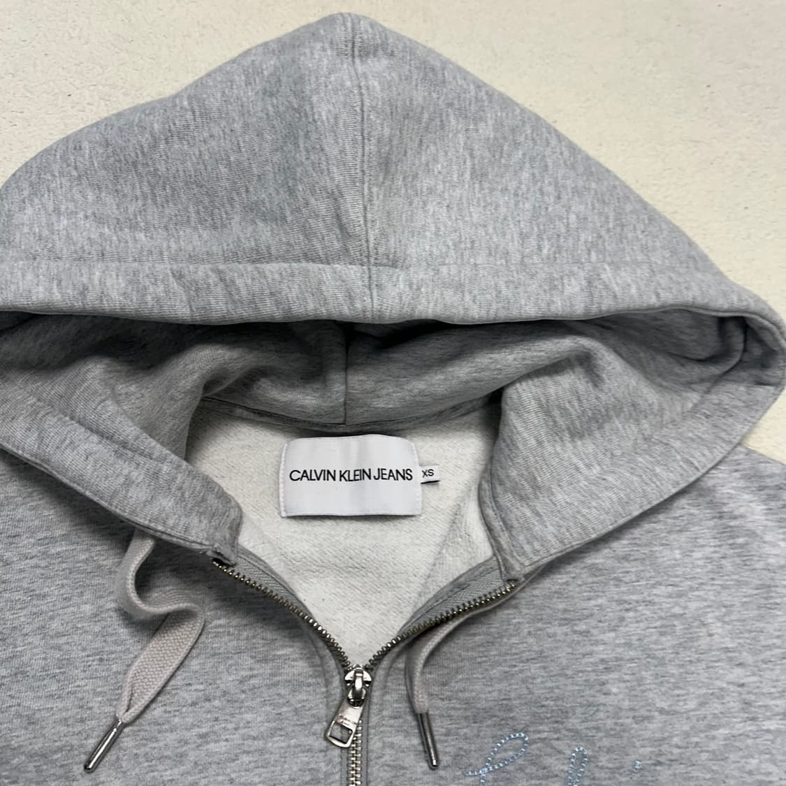 Calvin Klein Grey Hood Zip-up 상품이미지7