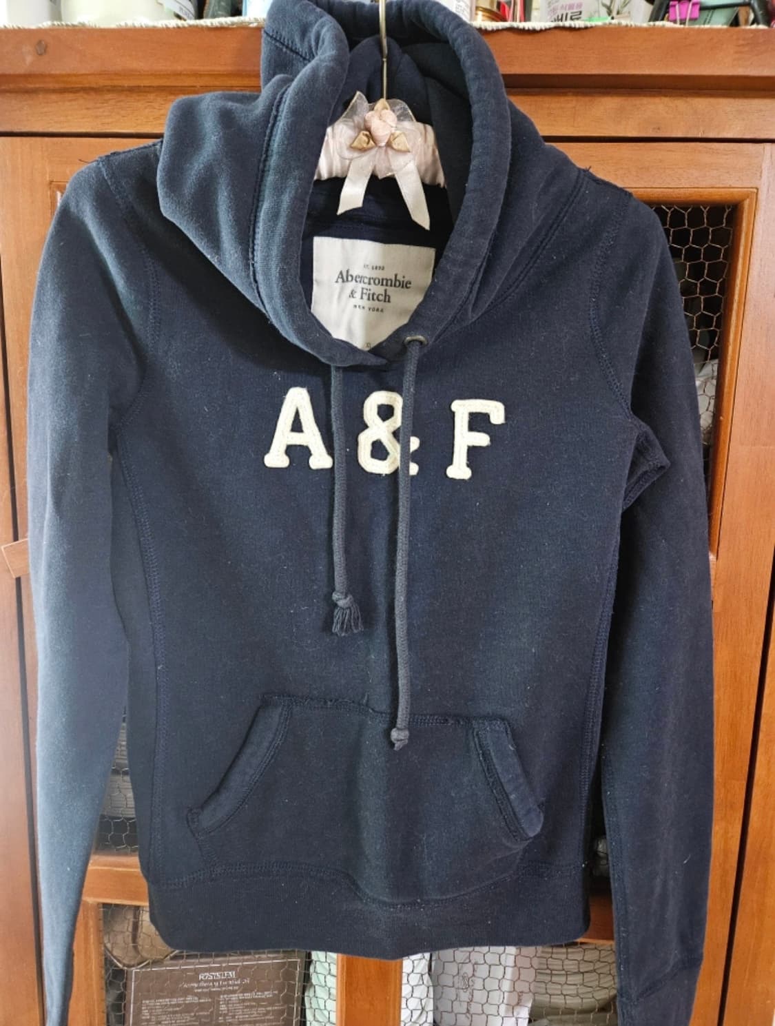 아베크롬비 네이비 후드티 S 사이즈 상품이미지1