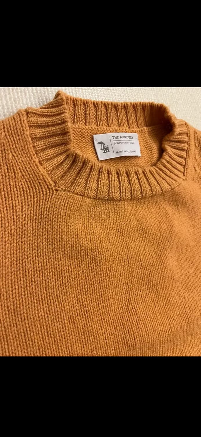 THE ARMOURY NEW YORK LAMBS WOOL SWEATER 상품이미지3