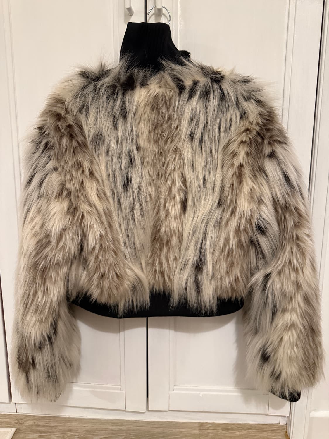 wesame lab cropped fur jacket 상품이미지5