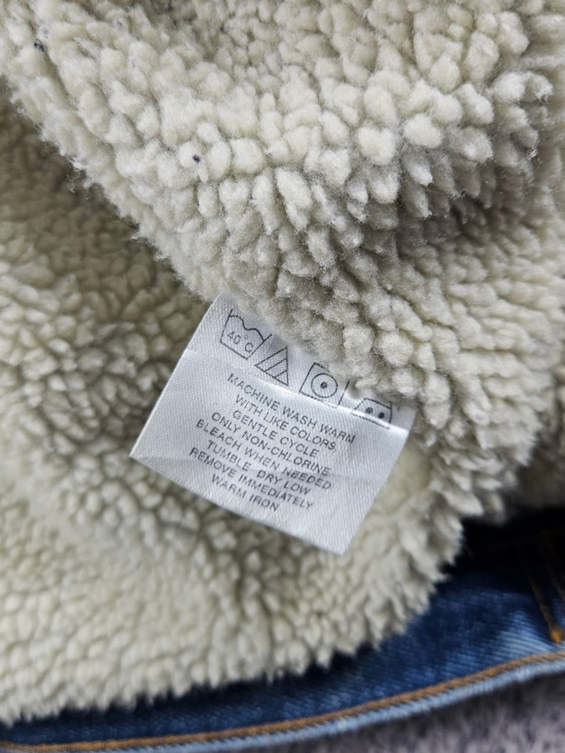 랭글러 쉐르파 라이닝 데님 트러커 자켓 ( L ) / 11023 상품이미지9