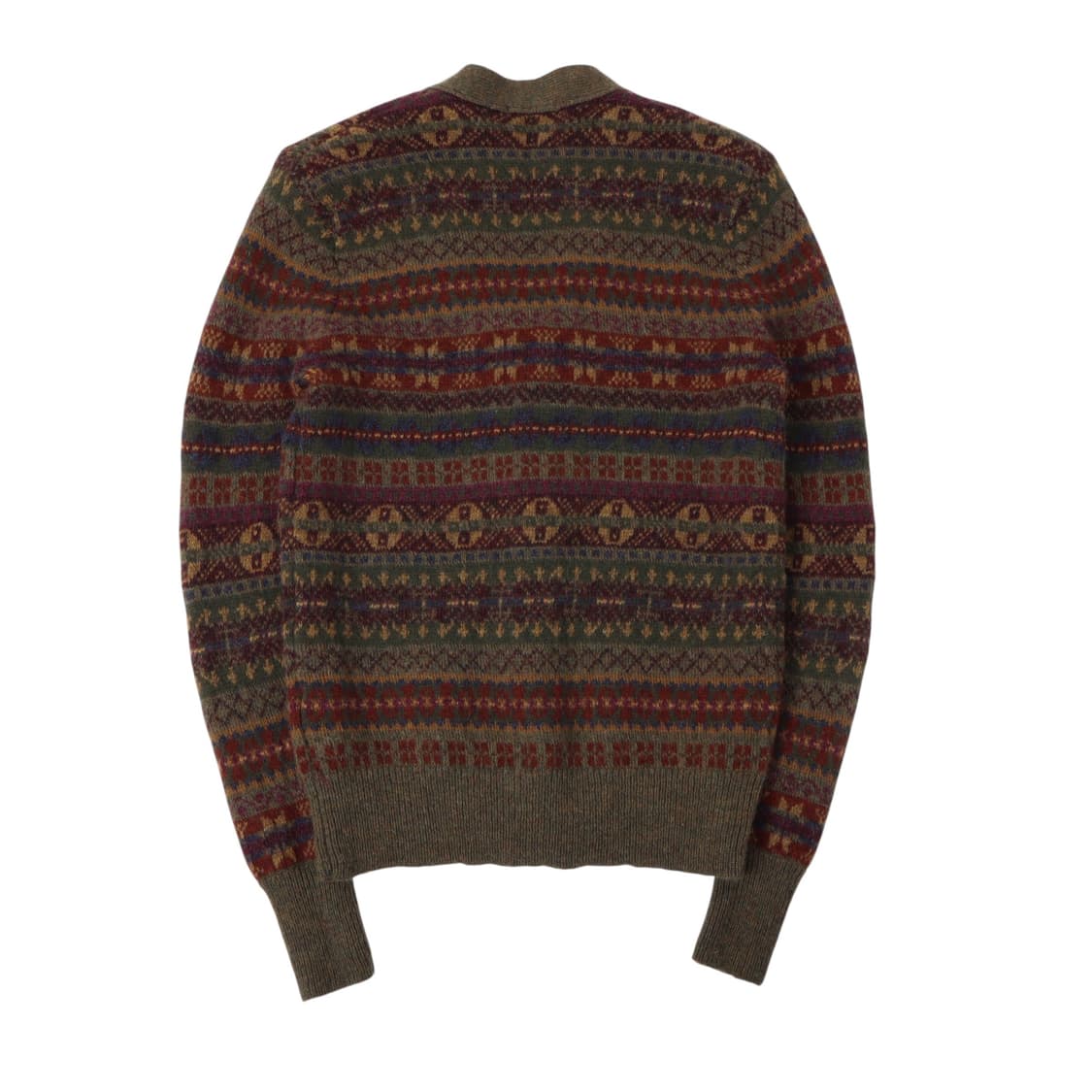 폴로 랄프로렌 카키 페어아일 울 가디건 상품이미지5