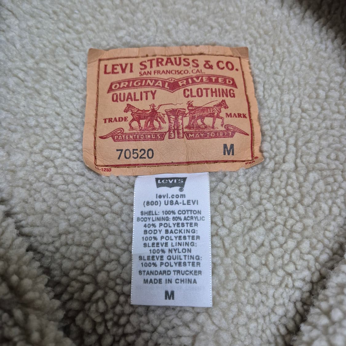[빈티지 맛집🔥] 리바이스 쉐르파 코듀로이 자켓 상품이미지4
