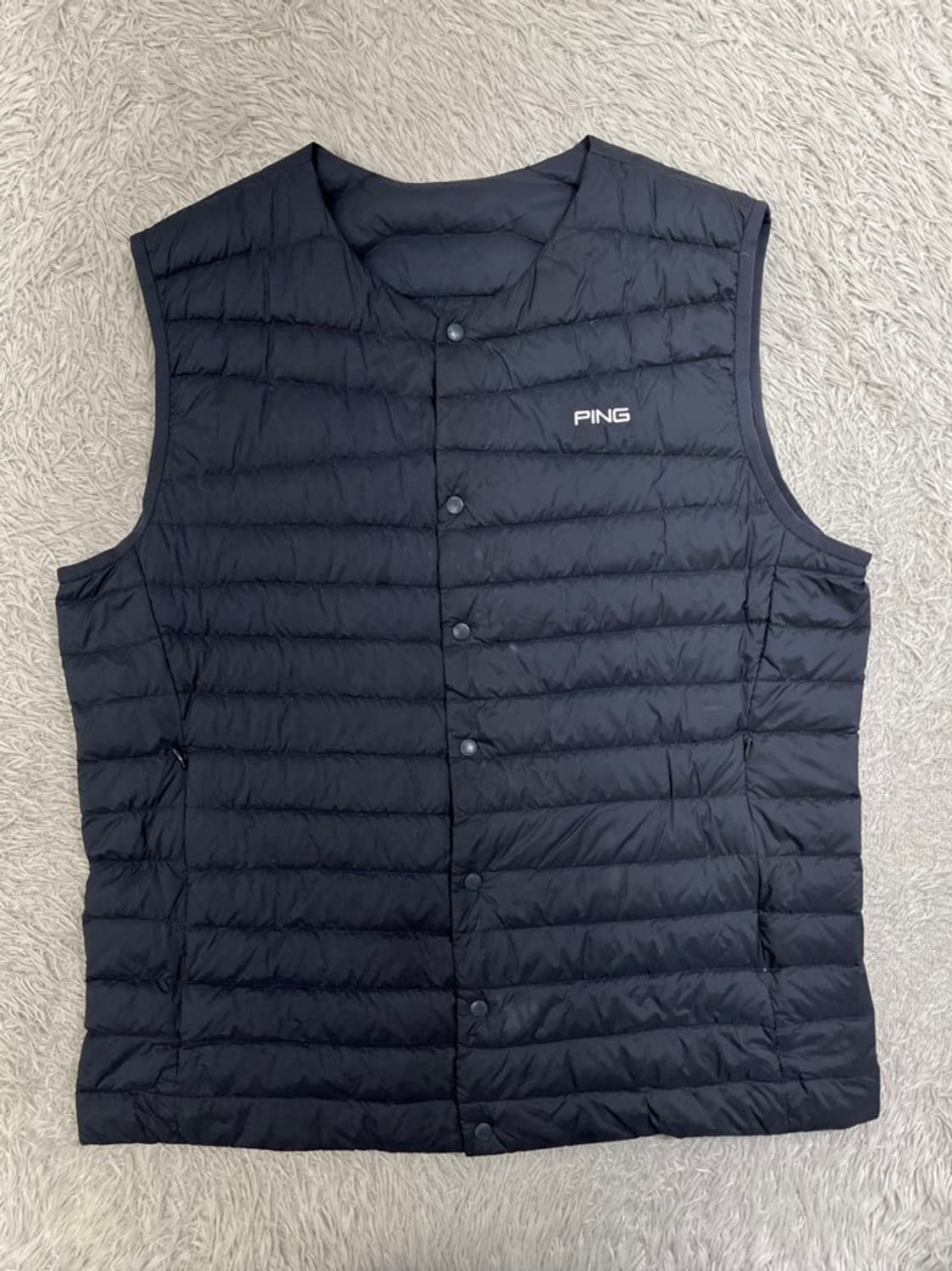 핑 구스다운 경량 조끼/#261 상품이미지1