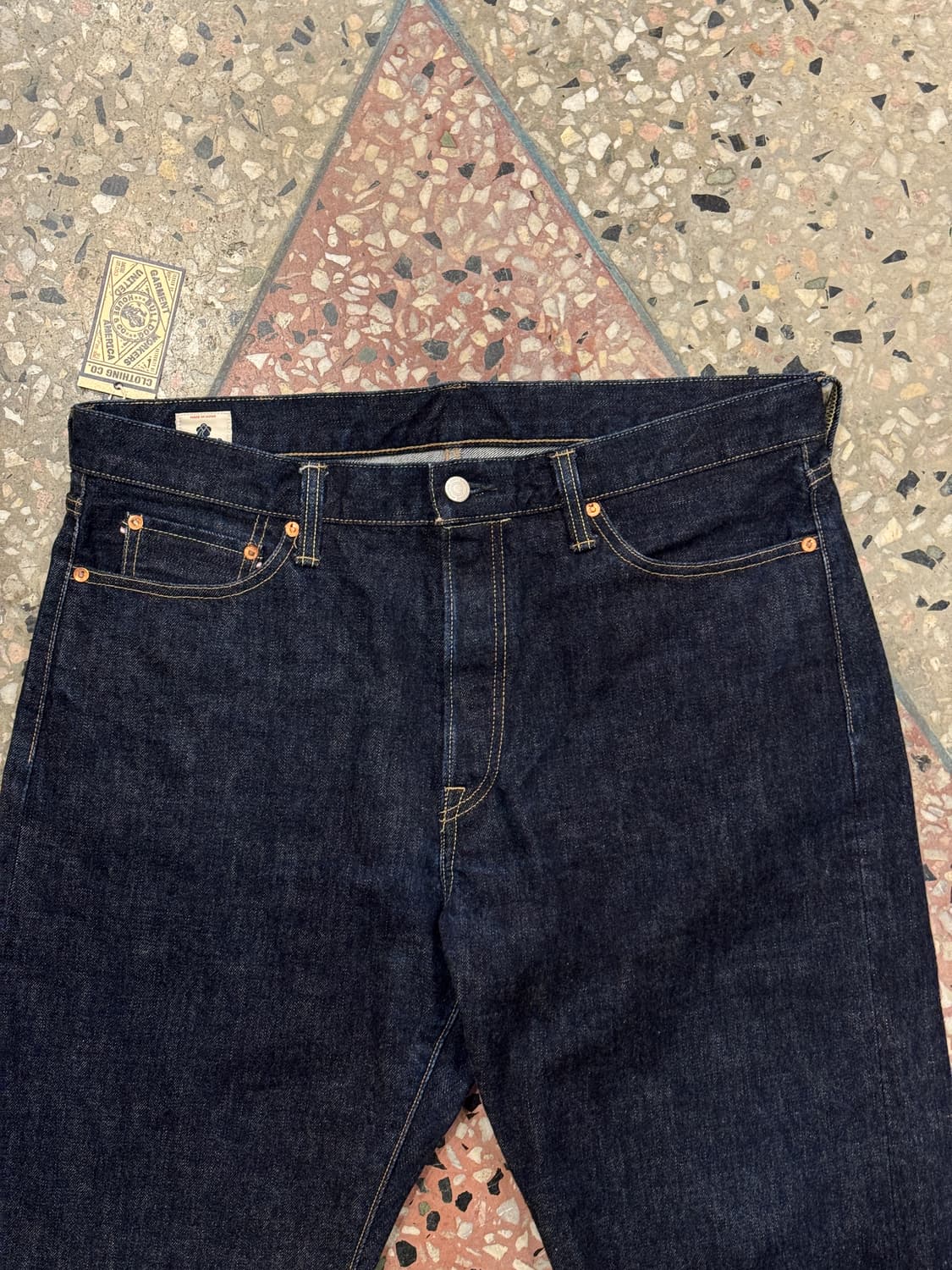 모모타로진 1010 스트레이트 데님 (36) 상품이미지5