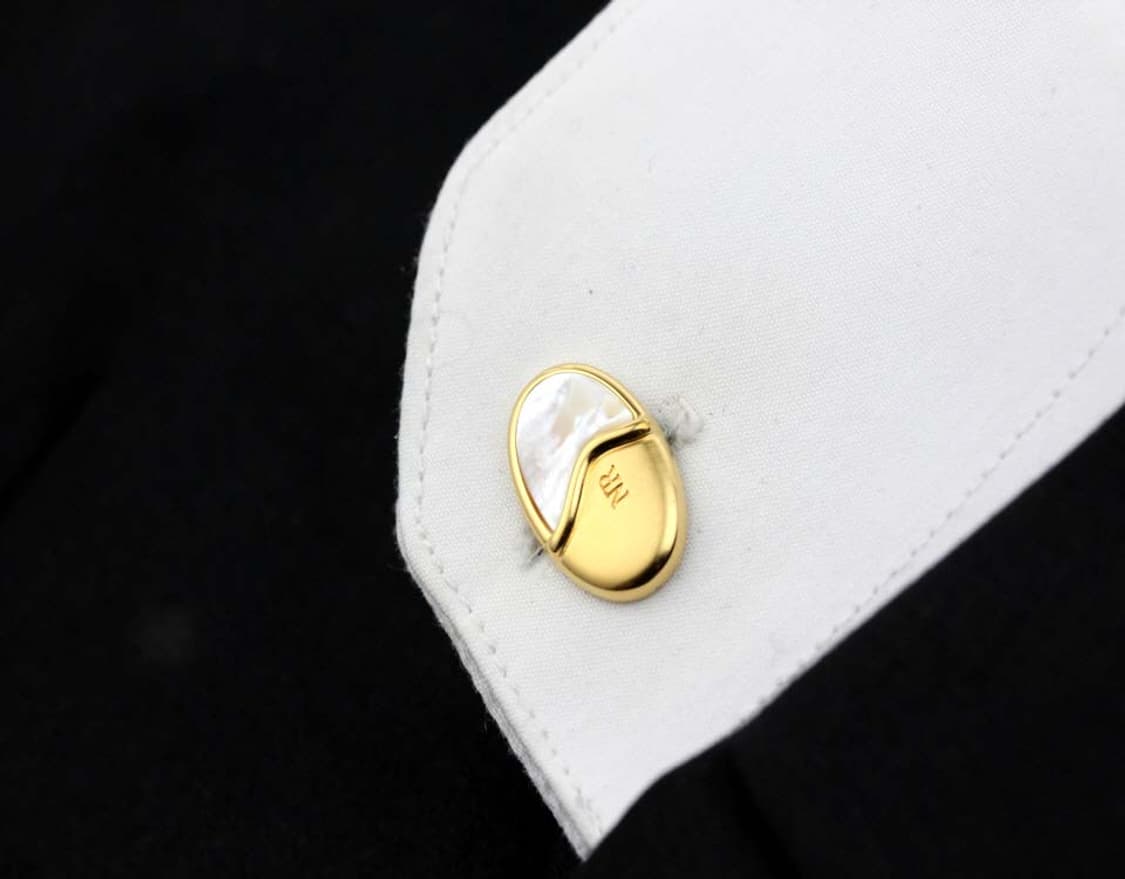 니나리치 A+,A등급 6cm 천연자개 명품 넥타이핀 커프스 세트 상품이미지10