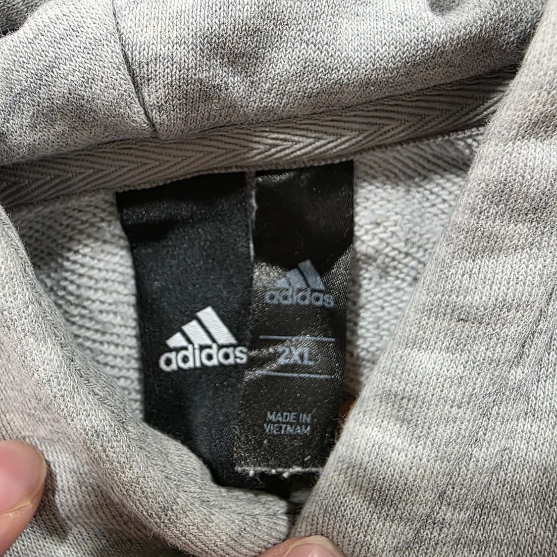 아디다스 빅 로고 후드티 상품이미지2