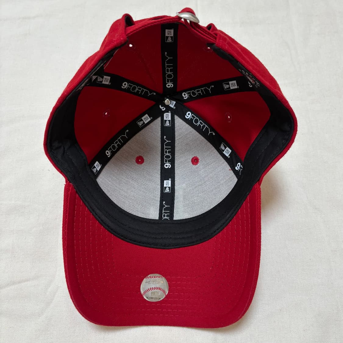 뉴에라 LA 볼캡 모자 레드 상품이미지2