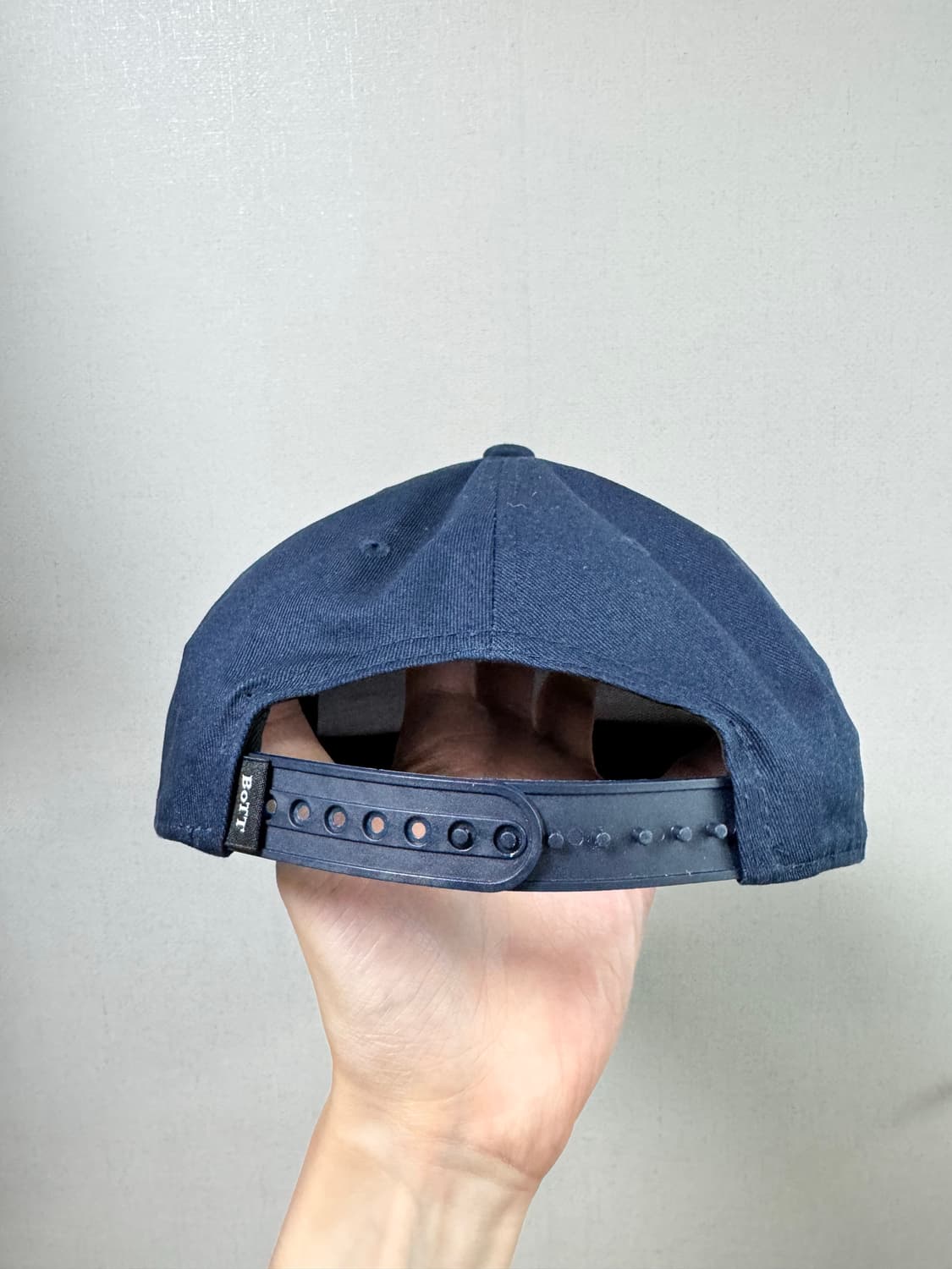 BOTT 보트 V2 로고 스트럭쳐 5패널 네이비 캡 모자 상품이미지5