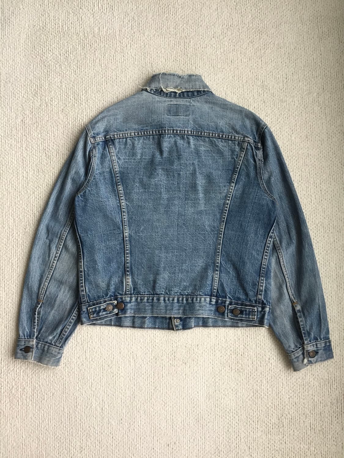 70‘s levis 리바이스 70505 3세대 트러커 데님 자켓 상품이미지4
