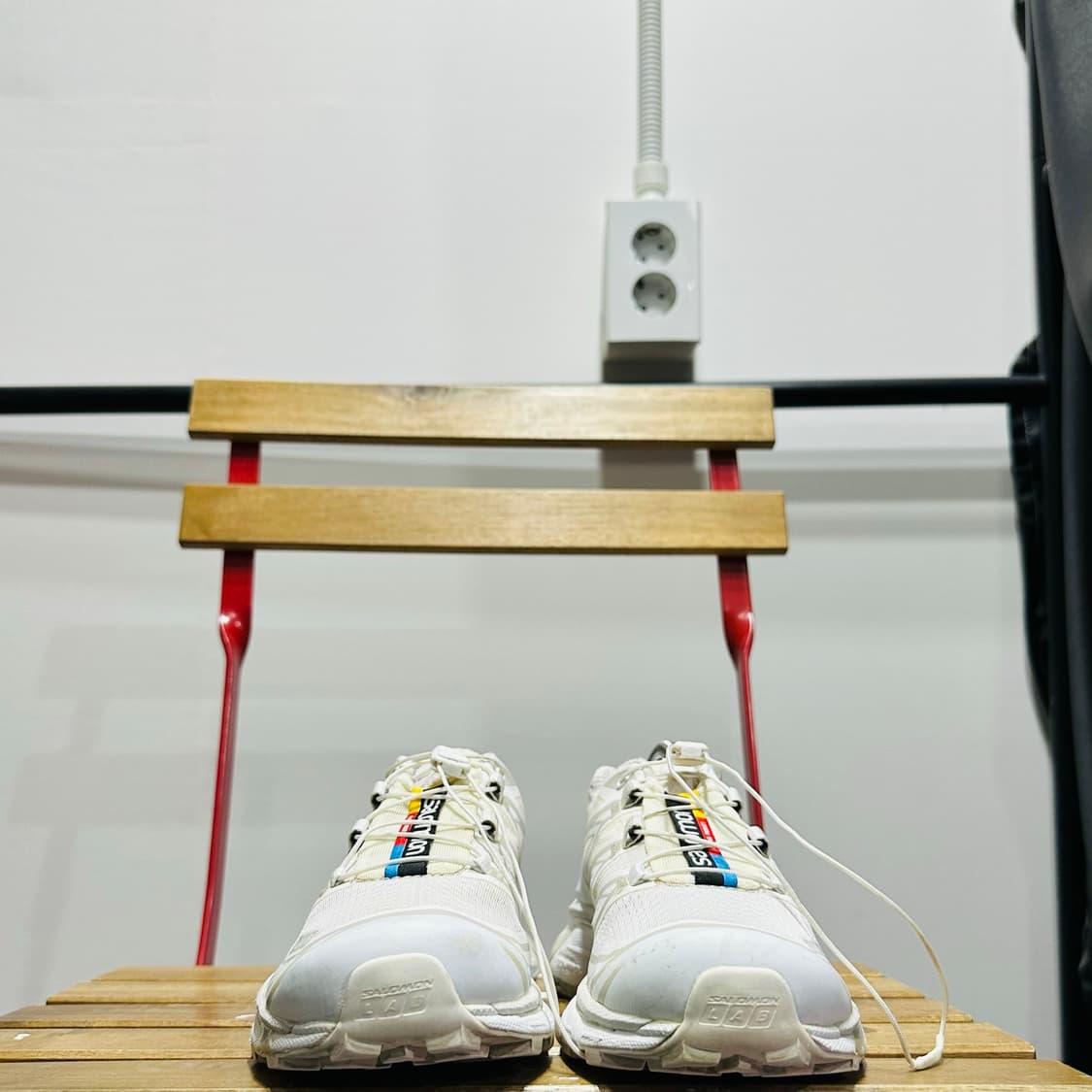 230) 살로몬 운동화 여성 여자 신발  XT-6 화이트 상품이미지2