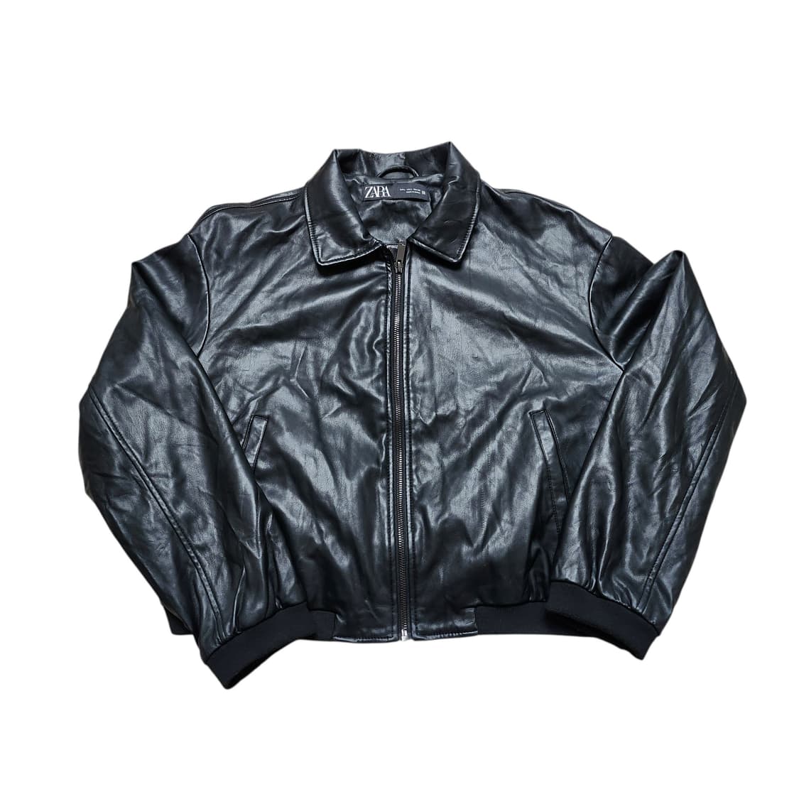 자라 가죽자켓 상품이미지1