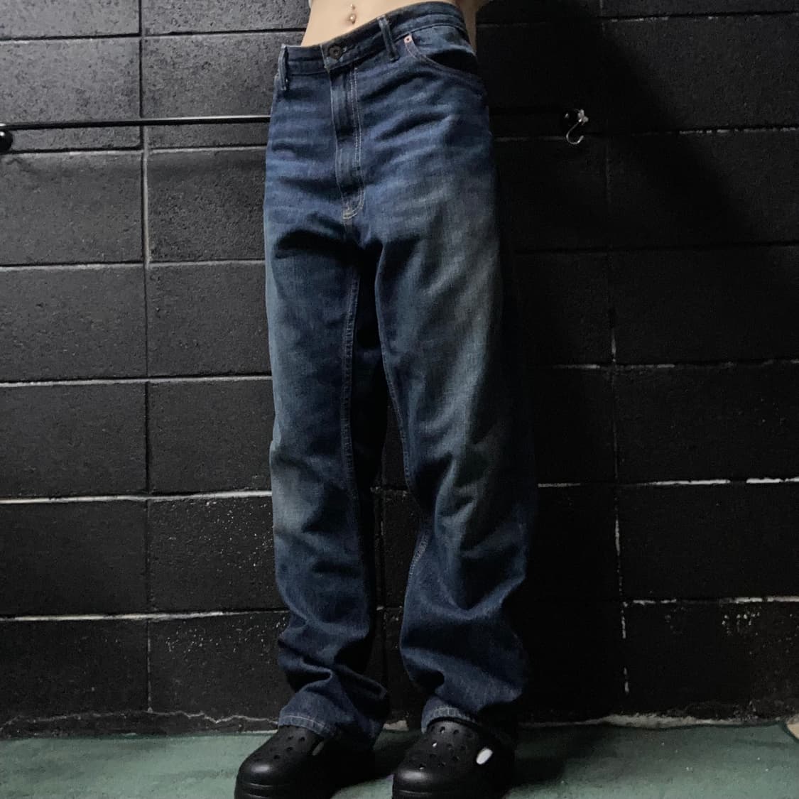 dickies 진청 워싱 데님 팬츠 상품이미지2